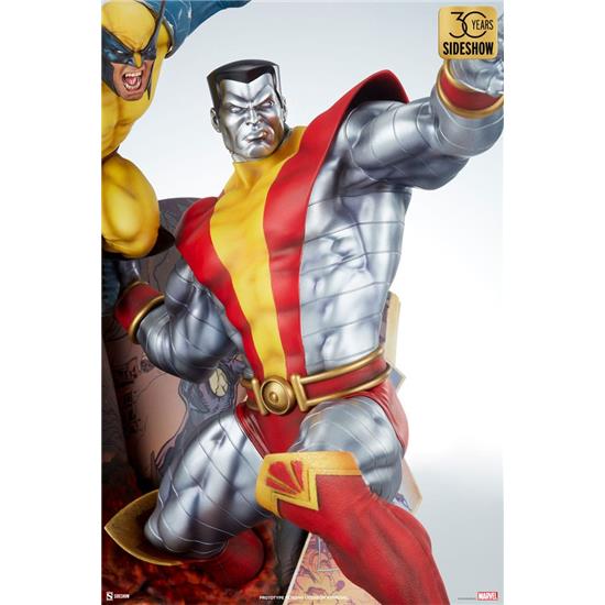 X-Men: Colossus and Wolverine Statue 46 cm