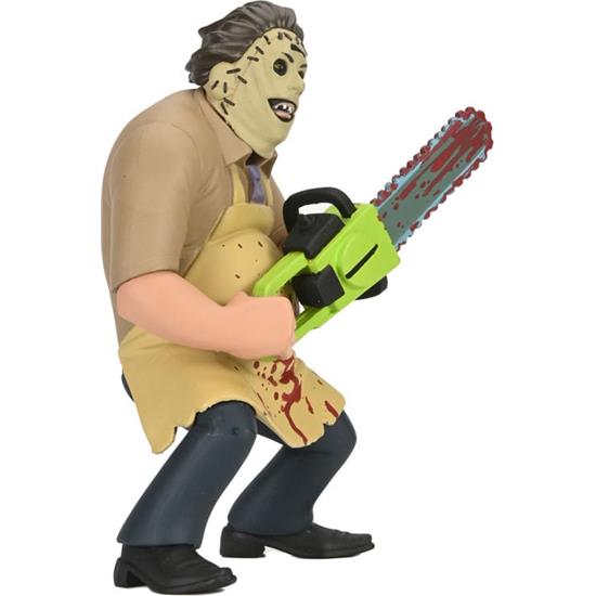 Texas Chainsaw Massacre: Leatherface (Bloody) Toony Terrors Action Figure 50th Anniversary 15 cm