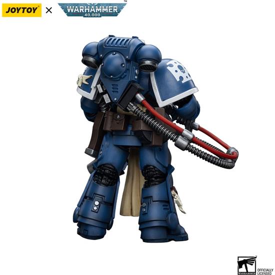 Warhammer: Ultramarines Sternguard Veteran with Heavy Bolter Action Figure 1/18 12 cm