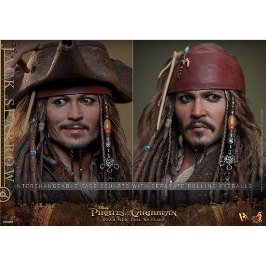 Pirates Of The Caribbean: Jack Sparrow Action Figure 1/6 30 cm