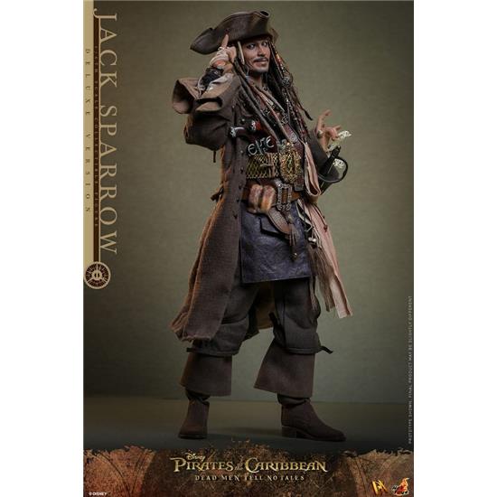 Pirates Of The Caribbean: Jack Sparrow (Deluxe Version) Action Figure 1/6 30 cm