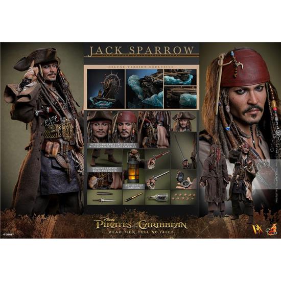 Pirates Of The Caribbean: Jack Sparrow (Deluxe Version) Action Figure 1/6 30 cm
