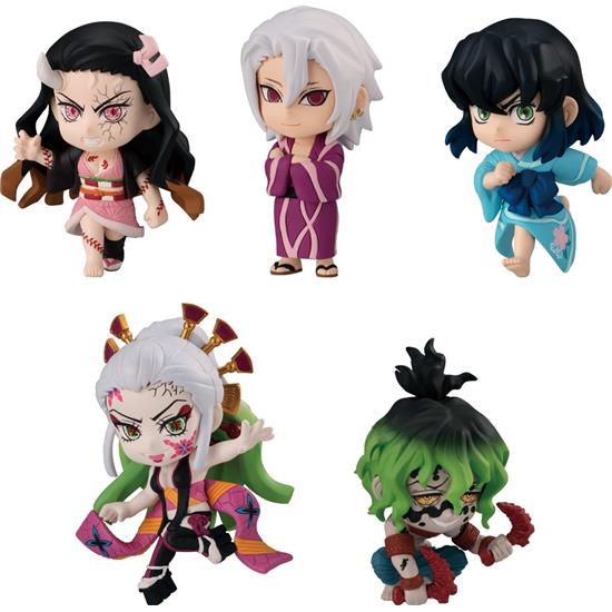 Demon Slayer: Demon Slayer Adverge Motion 5 Figursæt 5 pak 6 cm