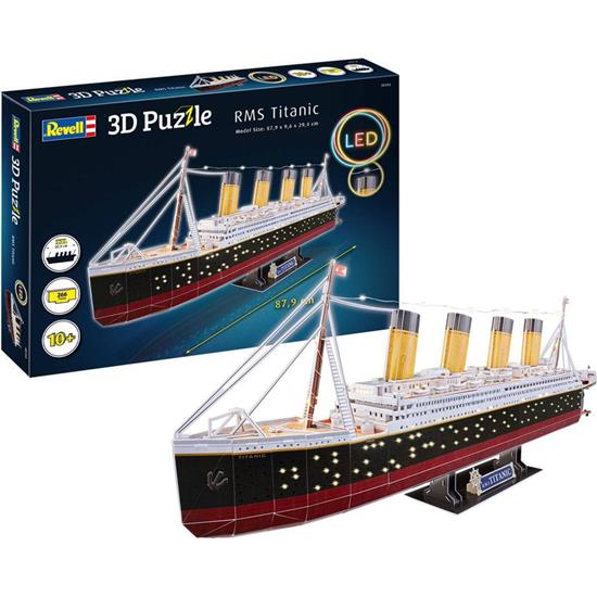 Titanic: R.M.S. Titanic LED Edition 3D Puslespil  88 cm