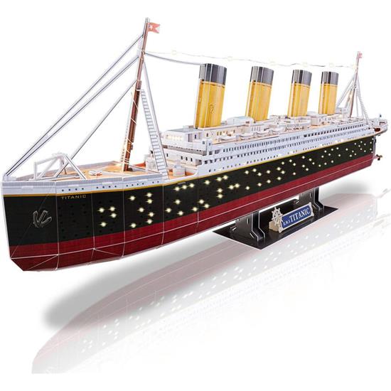 Titanic: R.M.S. Titanic LED Edition 3D Puslespil  88 cm