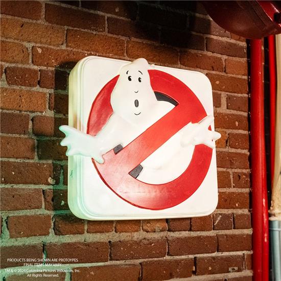 Ghostbusters: No Ghost Logo LED Væglampe