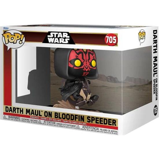 Star Wars: Darth Maul on Bloodfin Speeder POP! Rides Deluxe Vinyl Figur (#705)