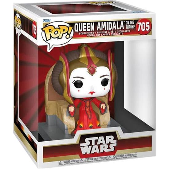 Star Wars: Queen Amidala on Throne POP! Deluxe Vinyl Figur (#705)