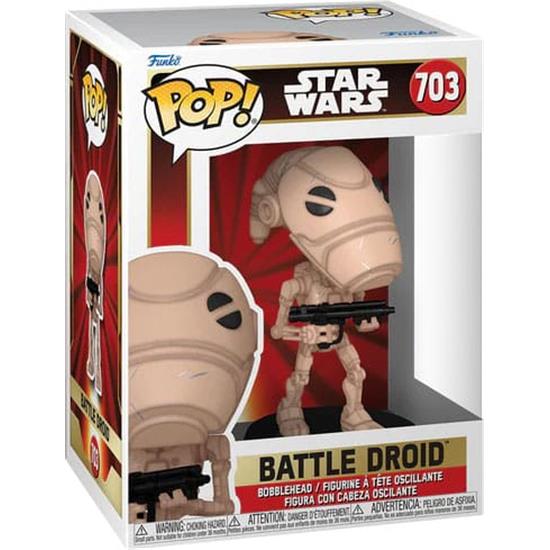 Star Wars: Battle Droid POP! Movies Vinyl Figur (#703)