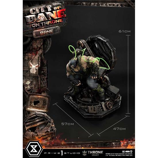 Batman: Bane on Throne Deluxe Version Legacy Collection Statue Statue 1/4 61 cm