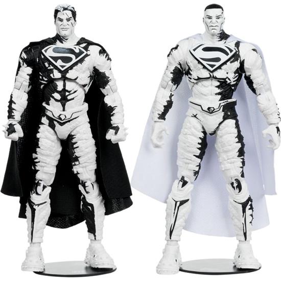Superman: Superman Series (Sketch Edition) (Gold) Page Punchers Action Figures & Comic Book 4-Pack 18 cm