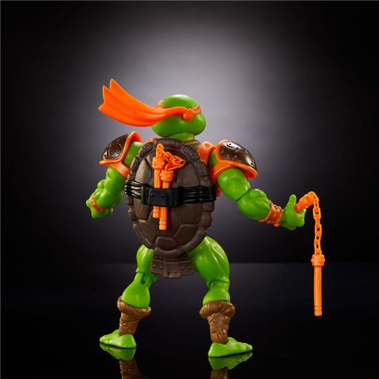 Masters of the Universe (MOTU): Michelangelo Turtles of Grayskull Action Figure 14 cm