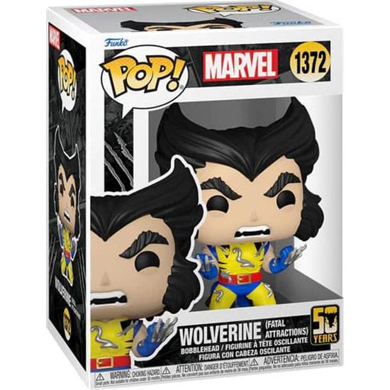 X-Men: Wolverine w/ Adamantium POP! Marvel Vinyl Figur (#1372)
