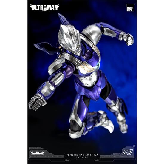 Manga & Anime: Ultraman Suit Tiga Sky Type FigZero Action Figure 1/6 31 cm