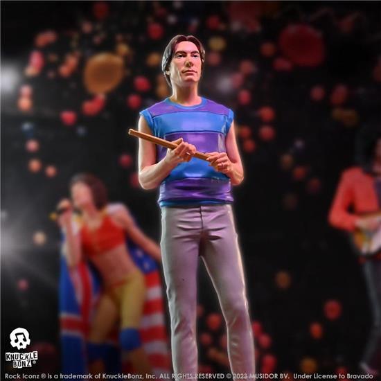 Rolling Stones: Charlie Watts (Tattoo You Tour 1981) Rock Iconz Statue 22 cm