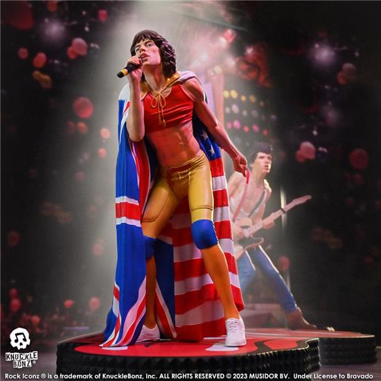Rolling Stones: Mick Jagger (Tattoo You Tour 1981) Rock Iconz Statue 22 cm