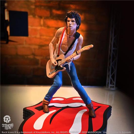 Rolling Stones: Keith Richards (Tattoo You Tour 1981) Rock Iconz Statue 22 cm