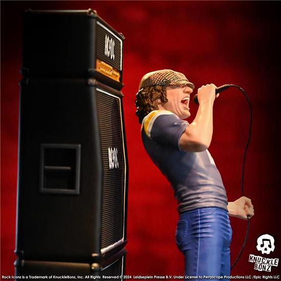 AC/DC: Brian Johnson Rock Iconz Statue 23 cm