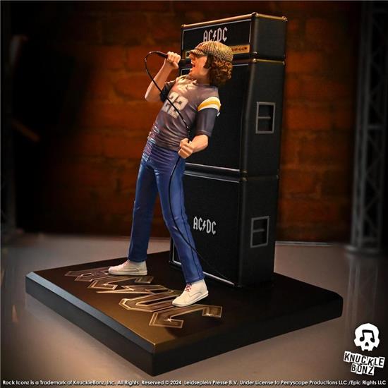 AC/DC: Brian Johnson Rock Iconz Statue 23 cm