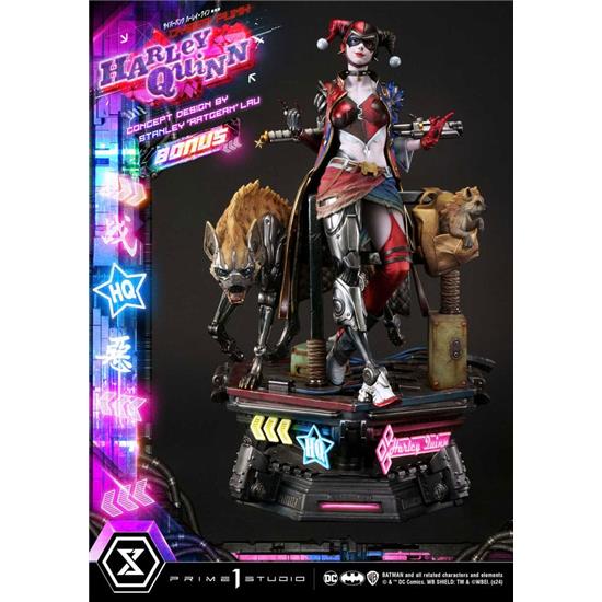 Batman: Cyberpunk Harley Quinn Deluxe Bonus Version Masterline Series Statue 60 cm