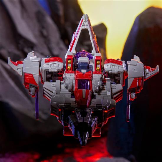 Transformers: Cybertron Universe Starscream Legacy United Voyager Class Action Figure 18 cm
