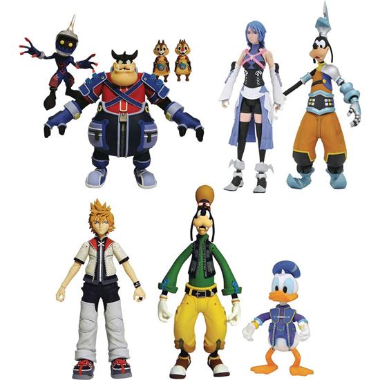 Kingdom Hearts: Kingdom Hearts Select Action Figures 18 cm 9-Pack Series 2