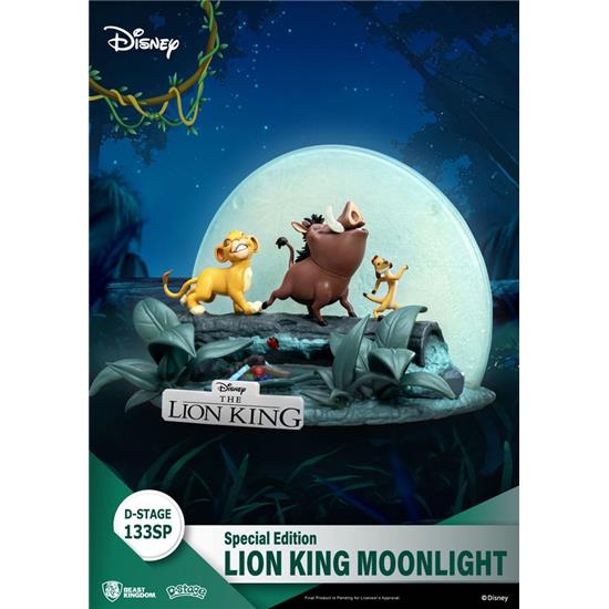 Løvernes Konge: The Lion King Moonlight Special Edition D-Stage Diorama 12 cm