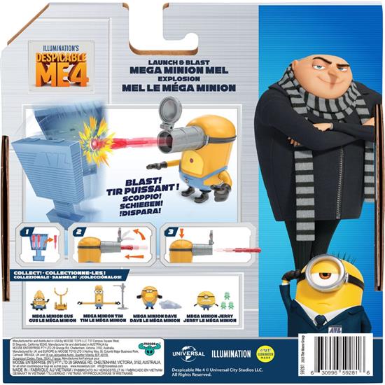 Grusomme Mig: Mel Mega Minion Action Figure