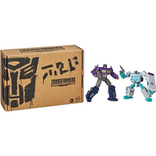 Transformers: Shattered Glass Optimus Prime (Leader Class) & Ratchet (Deluxe Class) Selects Action Figure 2-Pack