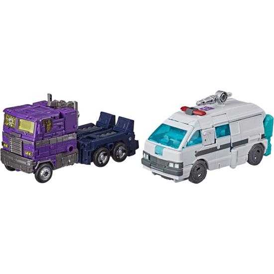 Transformers: Shattered Glass Optimus Prime (Leader Class) & Ratchet (Deluxe Class) Selects Action Figure 2-Pack