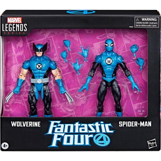 Fantastic Four: Wolverine & Spider-Man Marvel Legends Action Figure 2-Pack 15 cm