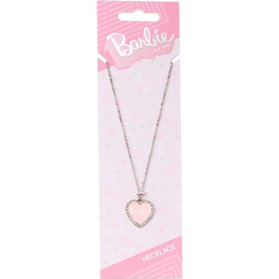 Barbie: Barbie Pink Heart Crystal Halskæde