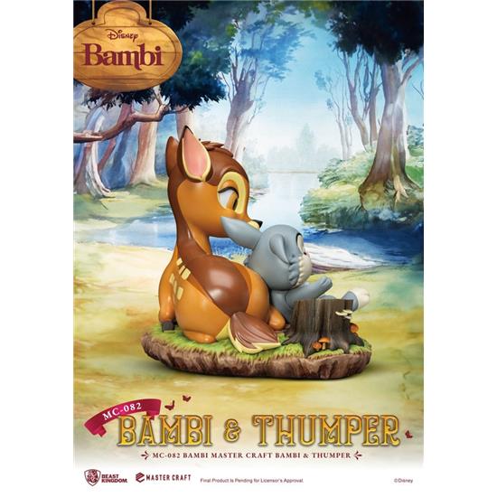 Disney: Bambi & Thumper Master Craft Statue 26 cm