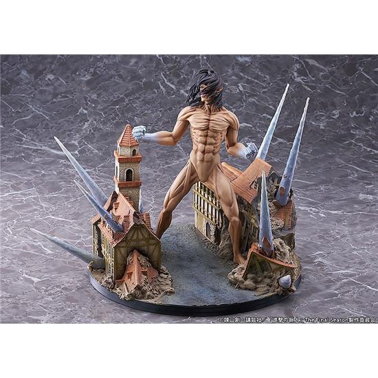 Manga & Anime: Eren Jaeger: Attack Titan Ver. -Judgment- Statue 25 cm