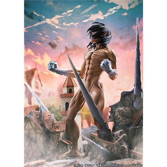 Manga & Anime: Eren Jaeger: Attack Titan Ver. -Judgment- Statue 25 cm