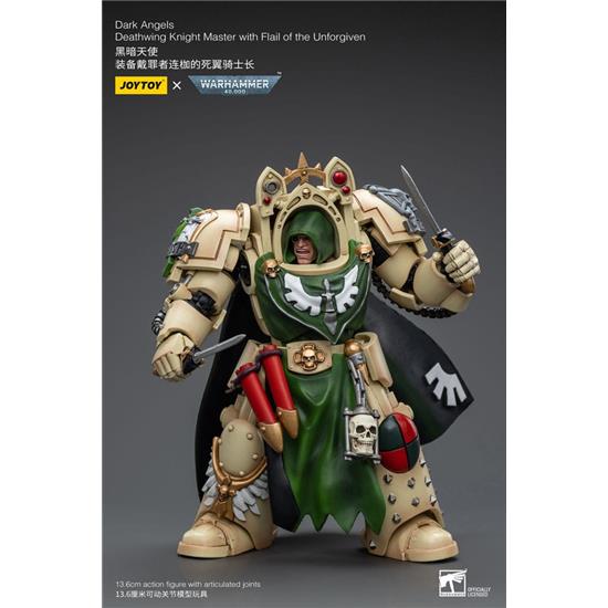 Warhammer: Dark Angels Deathwing Knight Master with Flail of the Unforgiven Action Figure 1/18 12 cm