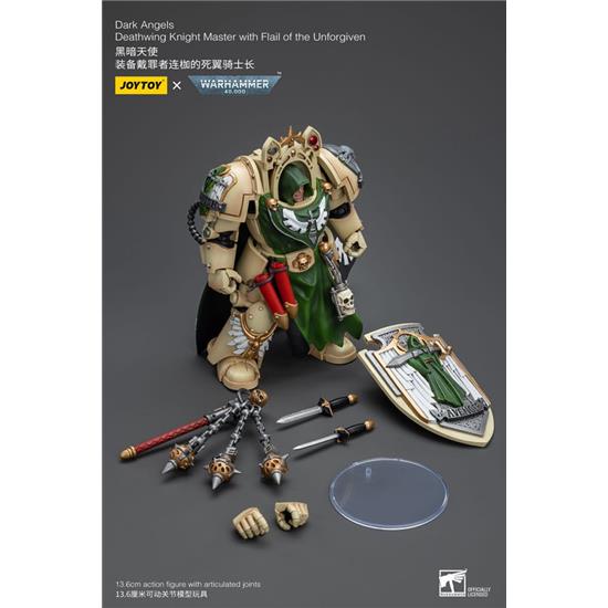 Warhammer: Dark Angels Deathwing Knight Master with Flail of the Unforgiven Action Figure 1/18 12 cm