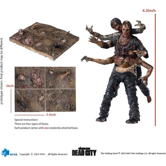 Walking Dead: Dead City Walker King Exquisite Action Figure 1/18 11 cm