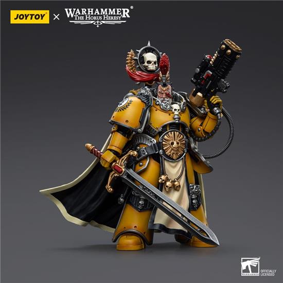 Warhammer: Imperial Fists Legion Praetor with Power Sword Action Figure 1/18 12 cm