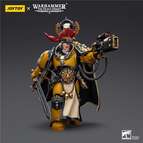 Warhammer: Imperial Fists Legion Praetor with Power Sword Action Figure 1/18 12 cm