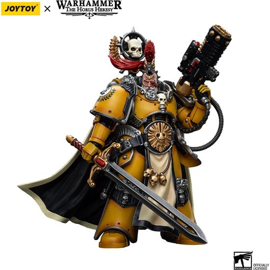 Warhammer: Imperial Fists Legion Praetor with Power Sword Action Figure 1/18 12 cm