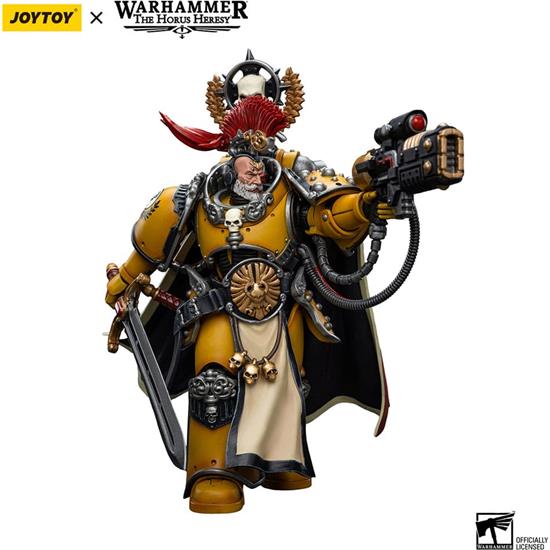 Warhammer: Imperial Fists Legion Praetor with Power Sword Action Figure 1/18 12 cm