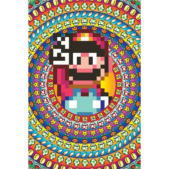 Super Mario Bros.: Super Mario Power Ups Plakat