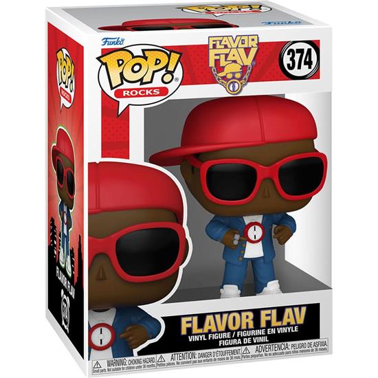 Flavor Flav: Flavor Flav POP! Rocks Vinyl Figur (#374)