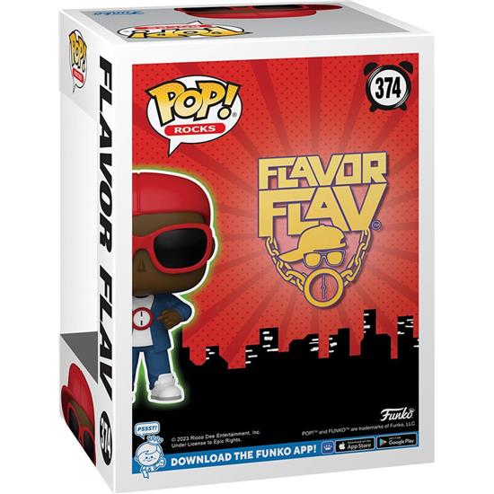 Flavor Flav: Flavor Flav POP! Rocks Vinyl Figur (#374)