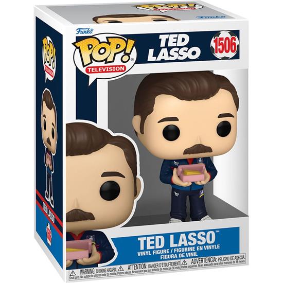 Ted Lasso: Ted Lasso w/biscuits POP! TV Vinyl Figur (#1506)
