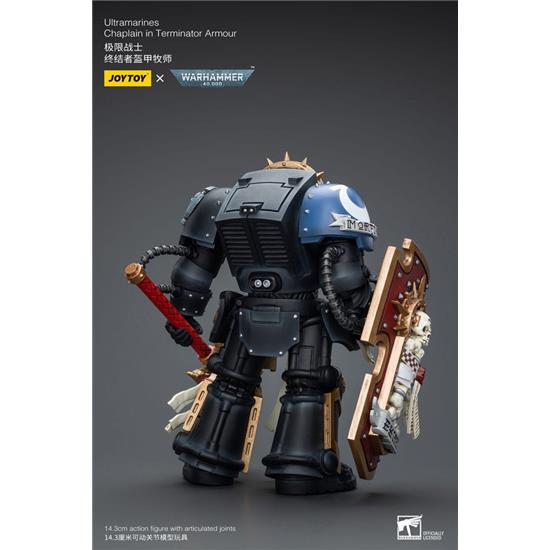 Warhammer: Ultramarines Chaplain in Terminator Armour Action Figure 1/18 12 cm