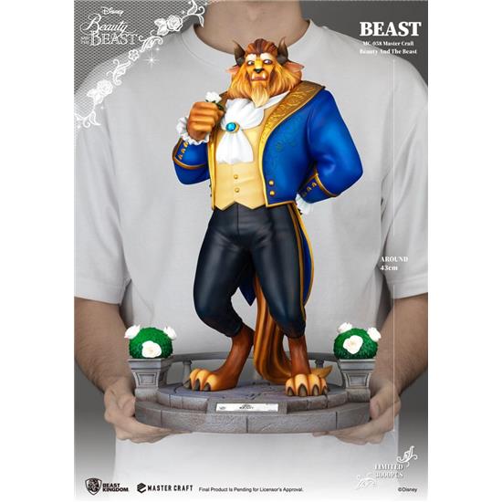 Skønheden og Udyret: Beauty and the Beast Beast Master Craft Statue 39 cm