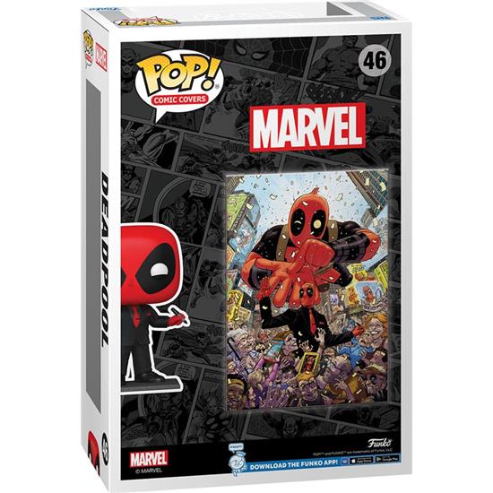 Deadpool: Deadpool in Black Suit (2025) #1 POP! Comic Cover Vinyl Figur