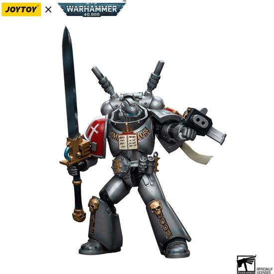 Warhammer: Grey Knights Interceptor Squad with Storm Bolter and Nemesis Force Sword Action Figure 12 cm